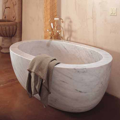 how to choose stone bathtub