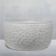 Marble Tub White Color