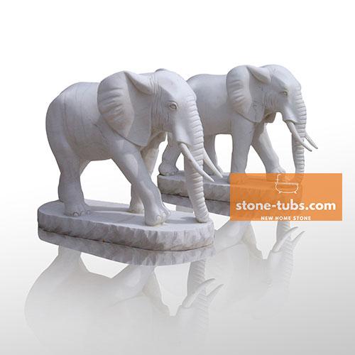 Elephant Stone Sculptures