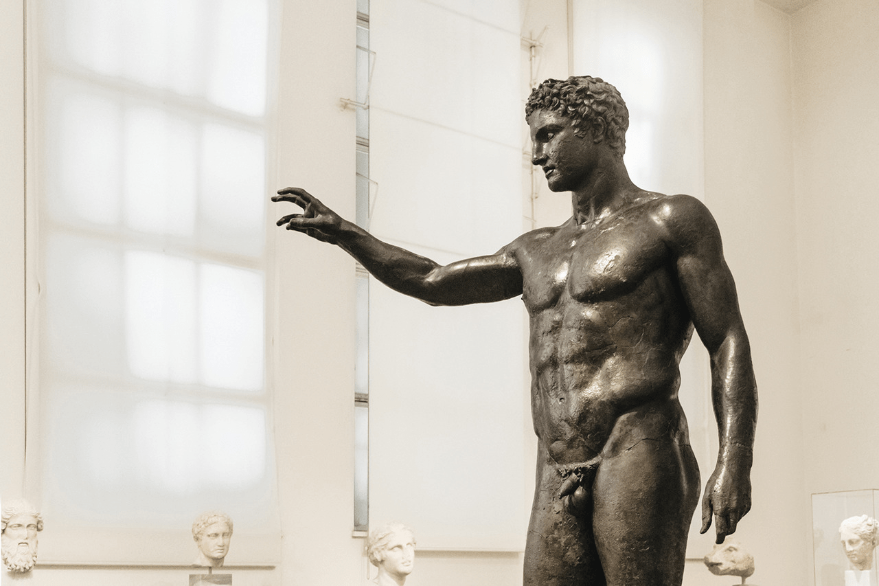 Antikythera Youth marble statue