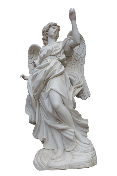 marble angel statue